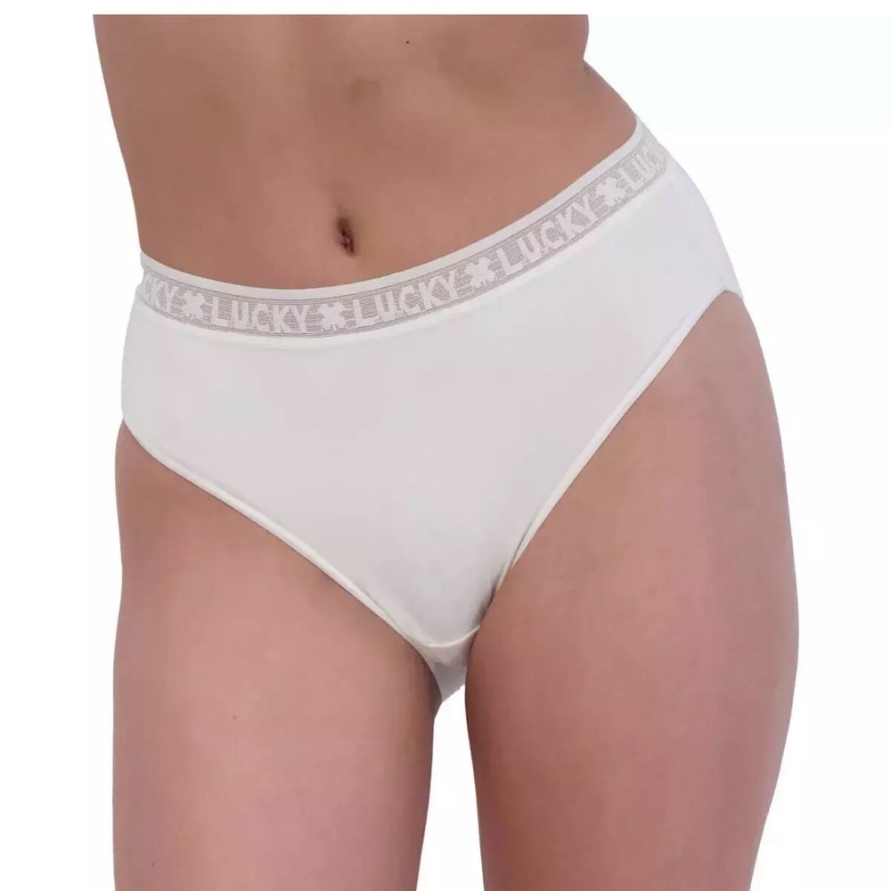 Lucky Brand 6-Pack Hi-Cut Panties Sz -S - Picture 6 of 10